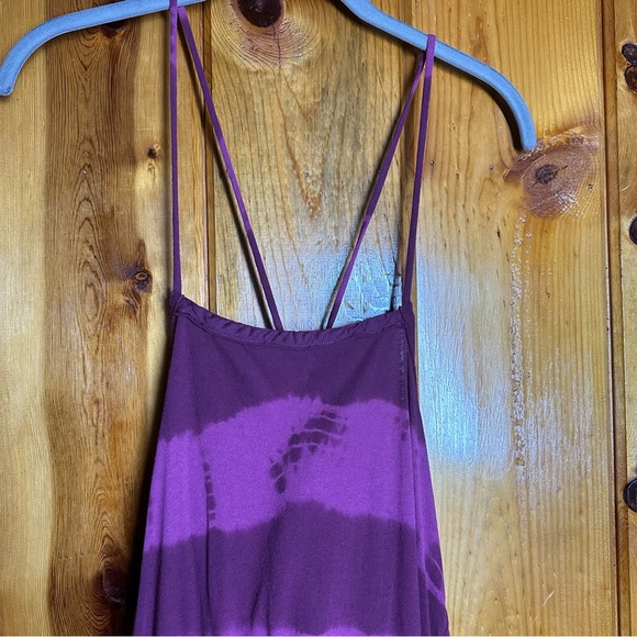 Free People Seashell Tie Dye Sleeveless Tunic Dress - Picture 3 of 7